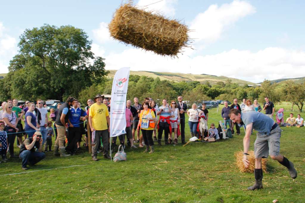 Hay Bale Tossing